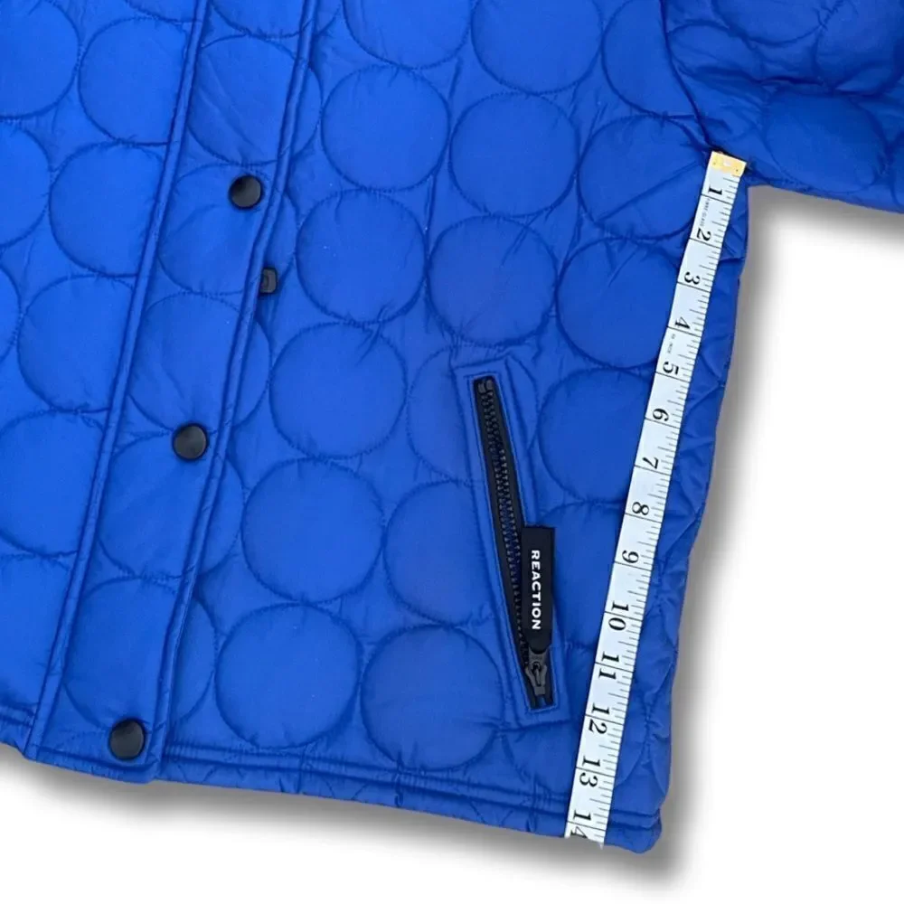 Kenneth Cole Reaction Quilted Snap-Front Hipster Jacket